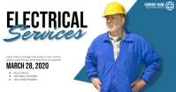ELECTRICAL SERVICES.A ภาพที่แชร์บน Facebook template