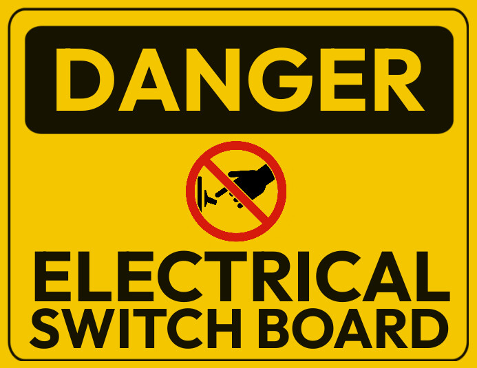 Electrical Switch Board sign Template | PosterMyWall