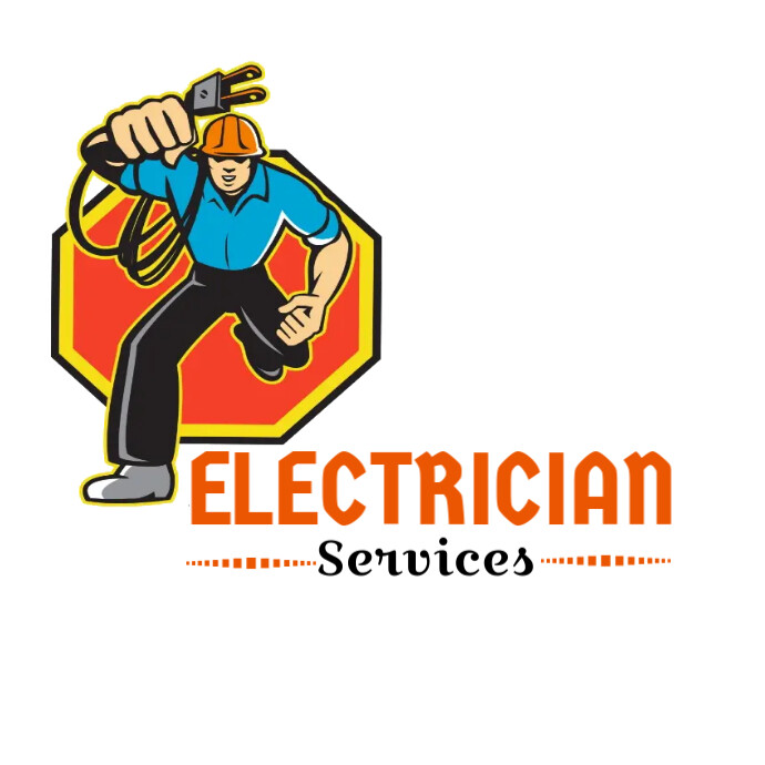 Electrician logo,Electrician Service logo fre 徽标 template