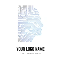 Electricity Current Logo Logotipo template