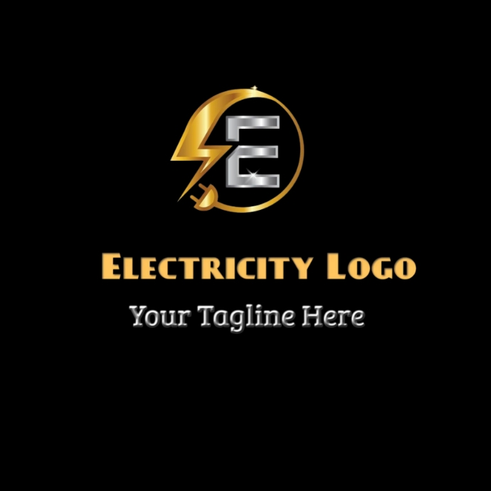 Basic Electrical Logo Electricity Logo Template | PosterMyWall