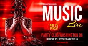 Electro DJ Flyer Copertina evento Facebook template