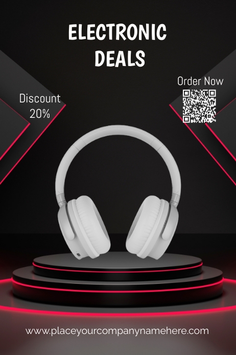 Electronic Deals Template | PosterMyWall
