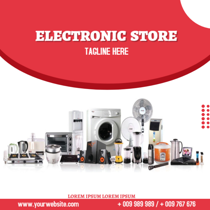 Electronic Template | PosterMyWall