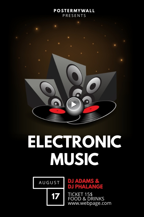 Electronics Flyer Design Sticker Electronic Flyer Template | PosterMyWall