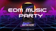 Electronic Music  Club Music Miniature YouTube template