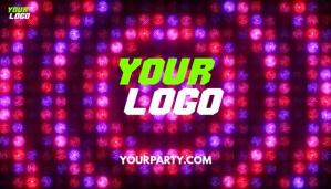 Electronic Music Party Video Ad Intestazione blog template