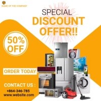 Electronic sale template | PosterMyWall