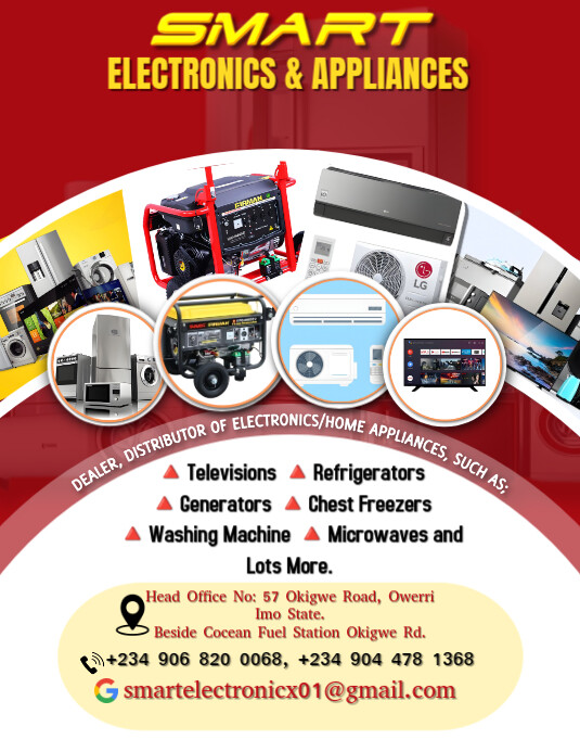Electronics Design Flyer (US Letter) template