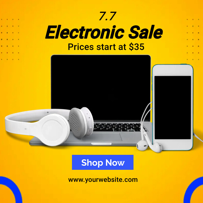 Electronics Template | PosterMyWall