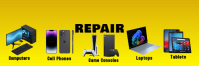 Gul Electronics Repair Services Bannier 2' × 6' Template