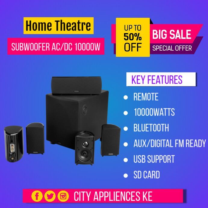 Copy of electronics sale ad | PosterMyWall