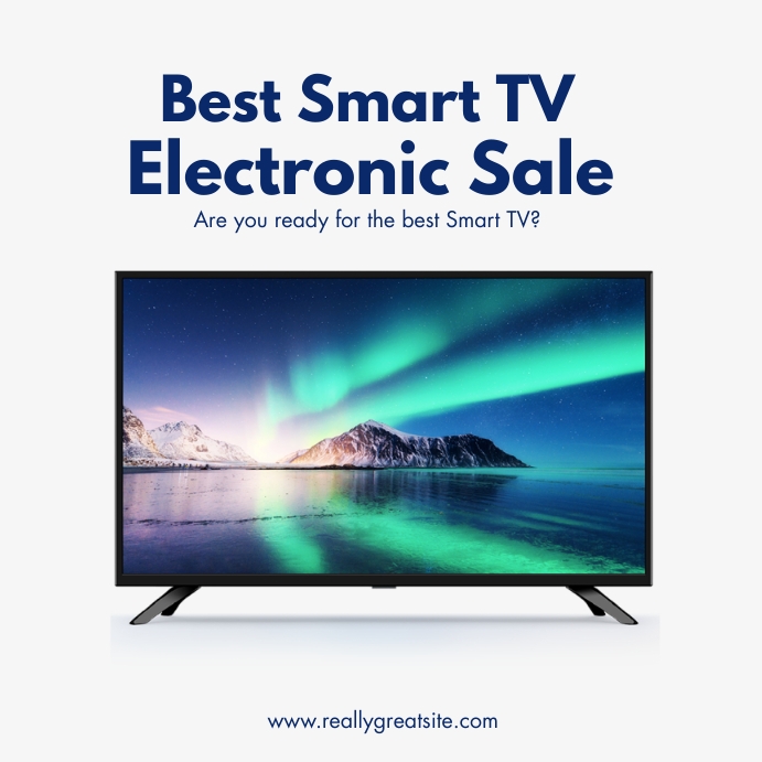 Electronics tv sale templates Instagram Post