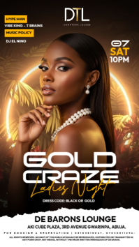 Elegant Black and Gold Template Instagram Story