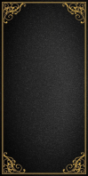 Hitam Elegant Background Rul-op banner 3' × 6' Template
