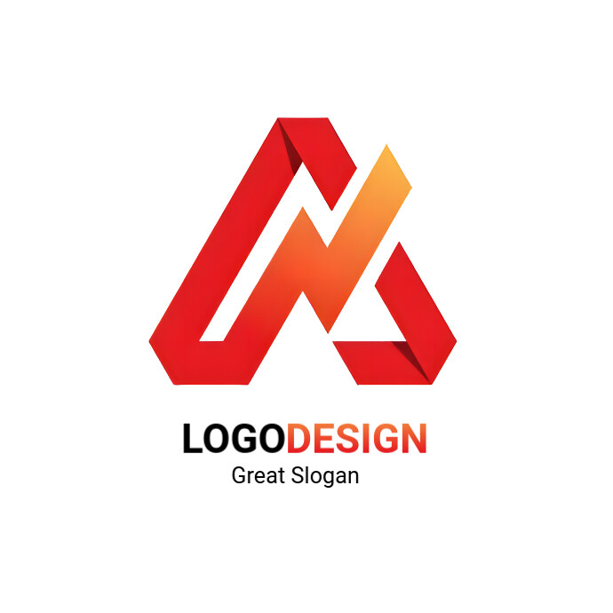 Elegant Black Logo Design with Golden Highlights Template | PosterMyWall