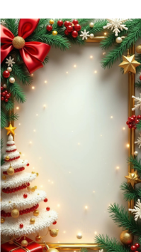 Giallo Christmas Greeting Frame Instagram Story Template