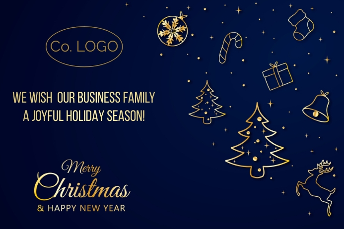 Corporate Christmas Card Design