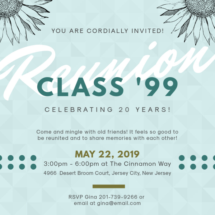 elegant-class-reunion-invitation-design-template-postermywall for Free Printable Class Reunion Invitations Elegant Class Reunion Invitation Design Template | PosterMyWall for Free Printable Class Reunion Invitations
