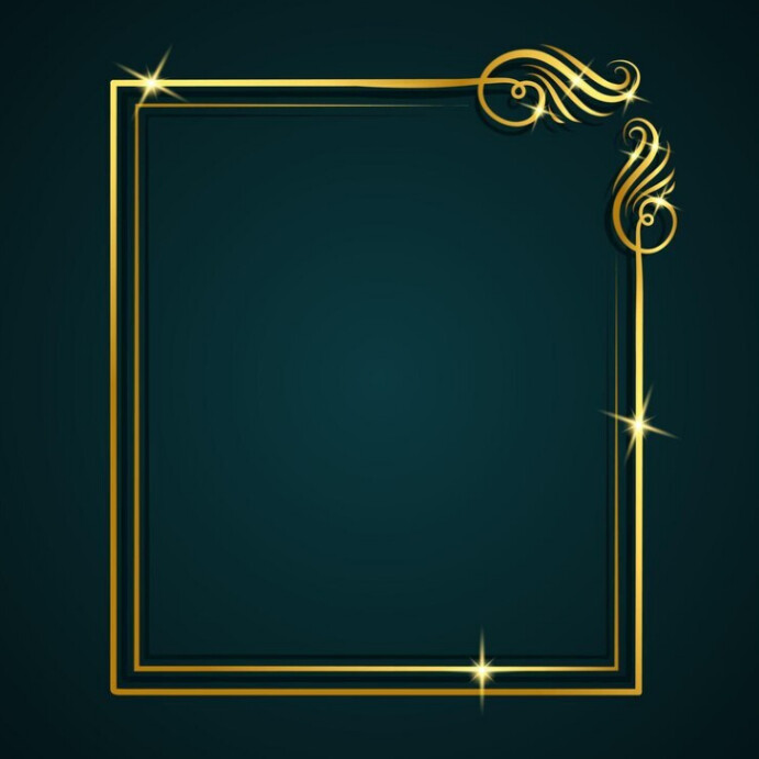 Elegant frame background Instagram Post template