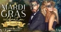ELEGANT GOLDEN mardi gras EVENT TEMPLATE