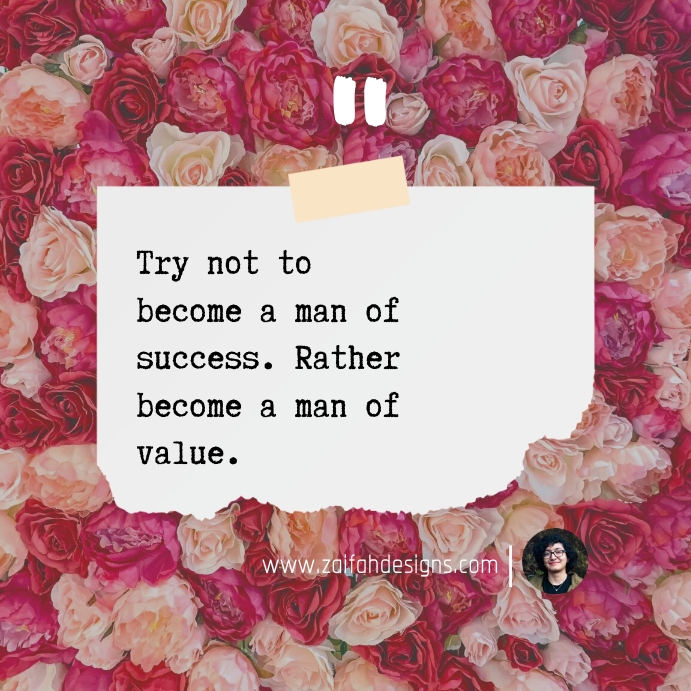 Elegant Instagram quote post design template | PosterMyWall