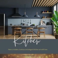 elegant kitchen design Square (1:1) template