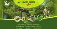 Elegant LAWN & GARDEN CARE facebook Ad template