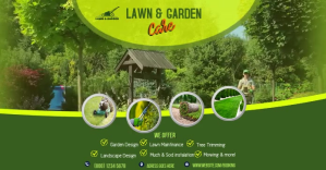 Elegant LAWN & GARDEN CARE facebook Ad template
