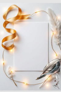 Wit Elegant Mockup Poster Template
