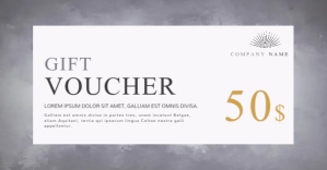 Blanco Gift Voucher Facebook Shared Image Template