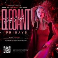 Elegant Party Event Design Template Message Instagram