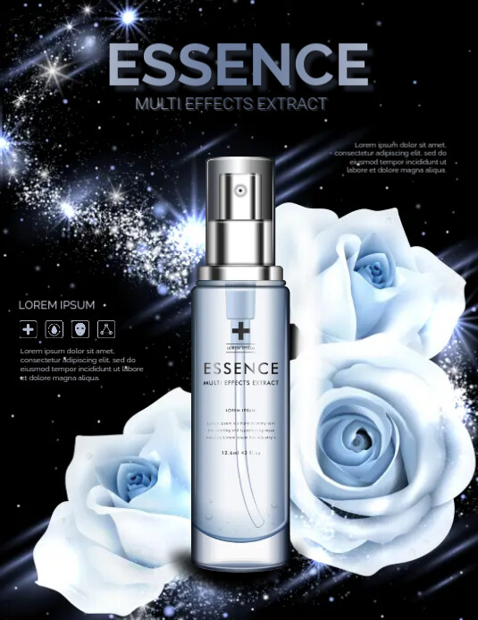 Elegant Perfume Flyer Template | PosterMyWall