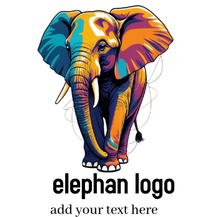 elephan logo template