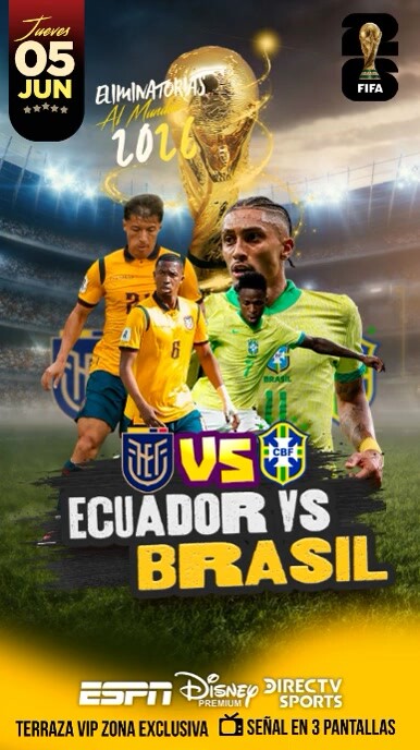 eliminatorias al mundial 2025 Reel do Instagram template