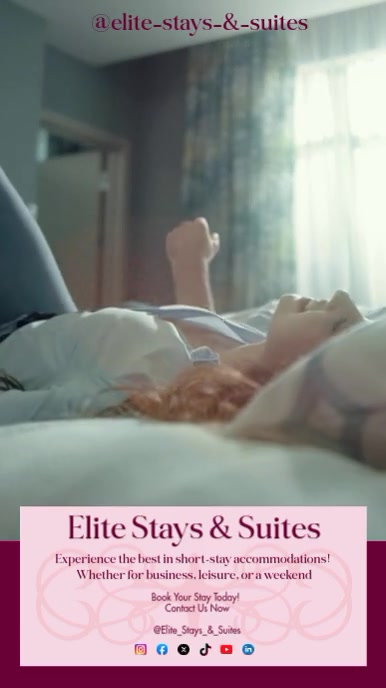 Elite stays & suites premium airbnb suites short-stay accommodations Instagram Reel template