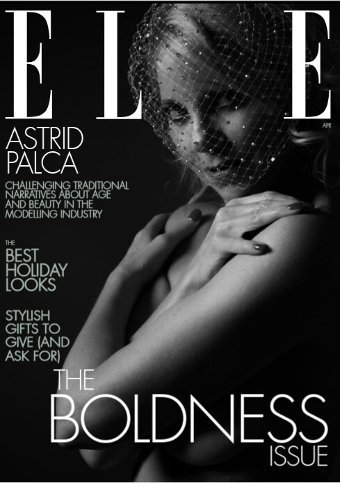 Elle magazine cover 250416 A4 template