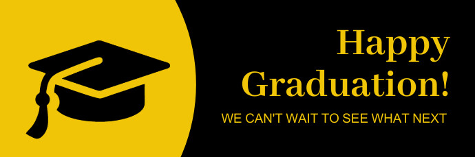 Email header,event,graduation Intestazione e-mail template