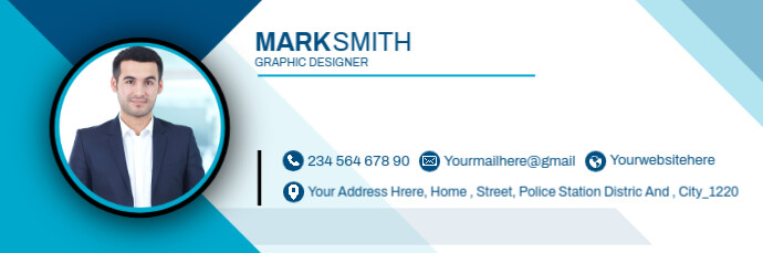 Email header template