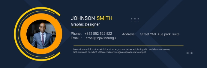 email header template