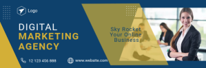 Email Header For Business E-Mail-Überschrift template