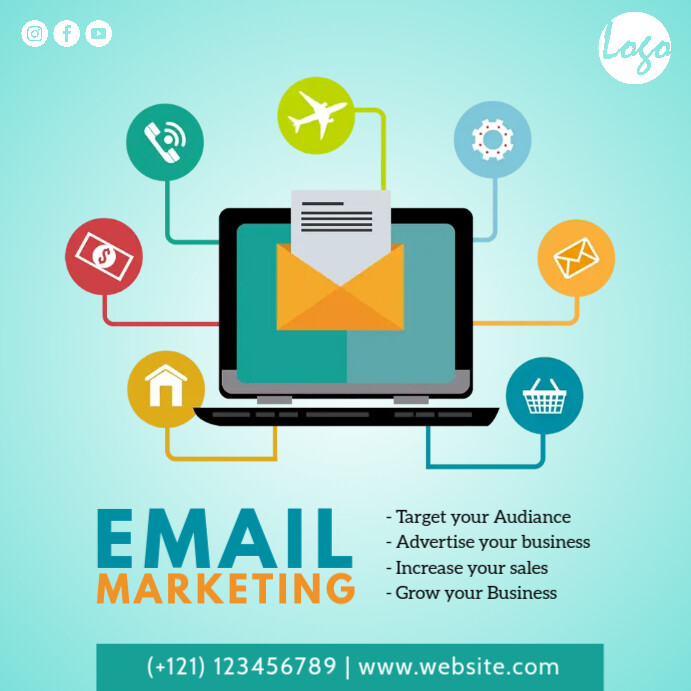Email Marketing Agency Ad Template | PosterMyWall