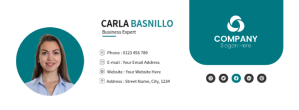 สีขาว Business Card Facebook Cover Photo Template