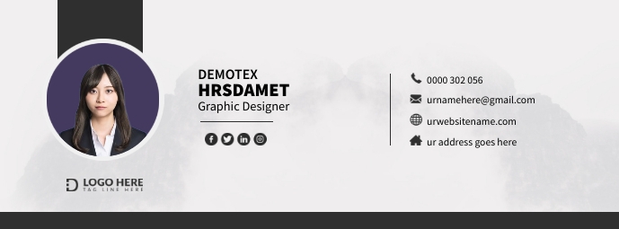 Email Signature Template Facebook-coverfoto