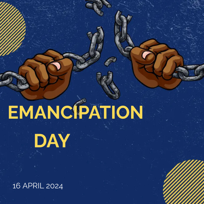 Emancipation Day Instagram Post template