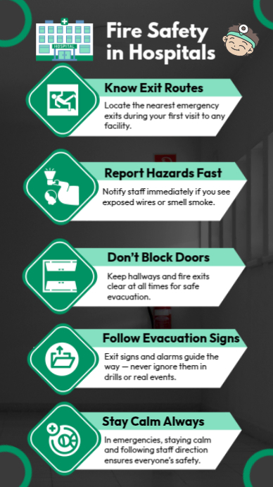 EMERGENCY FIRE PROCEDURES Template | PosterMyWall