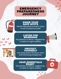 Emergency Preparedness Flyer (US Letter) template