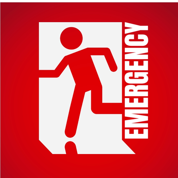 Emergency Sign Template | PosterMyWall