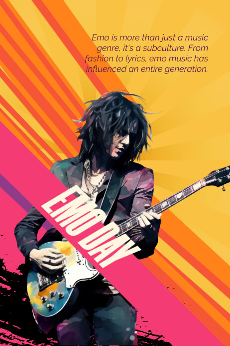 Plantilla de Emo Day Poster | PosterMyWall