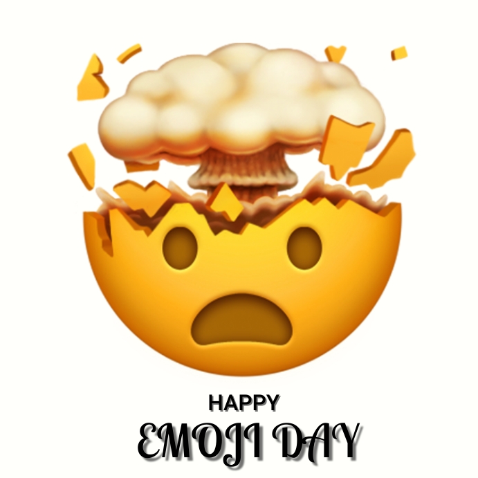 emoji day Carré (1:1) template